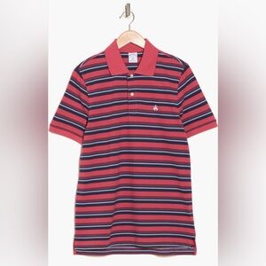 NWT Brooks Brothers Stripe Cotton Polo